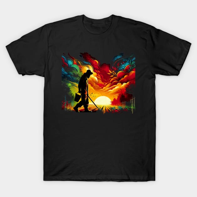 Gardener Untold Heroes Design T-Shirt by Miami Neon Designs